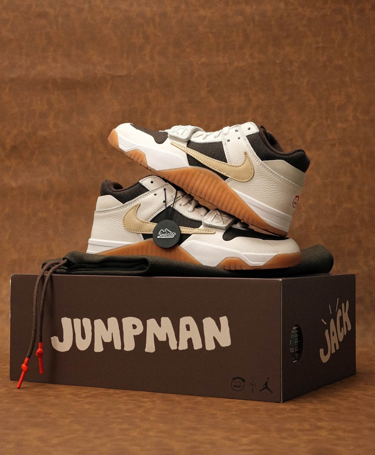 Travis Scott x Jordan Jumpman Jack Trainer Sail Sale price