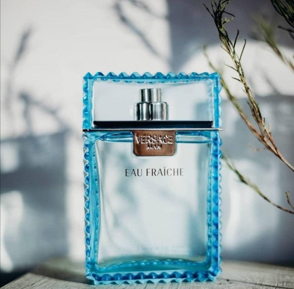 Versace Eau Fraiche Men's Fresh Aquatic Woody Scent 3.4 Fl Oz
