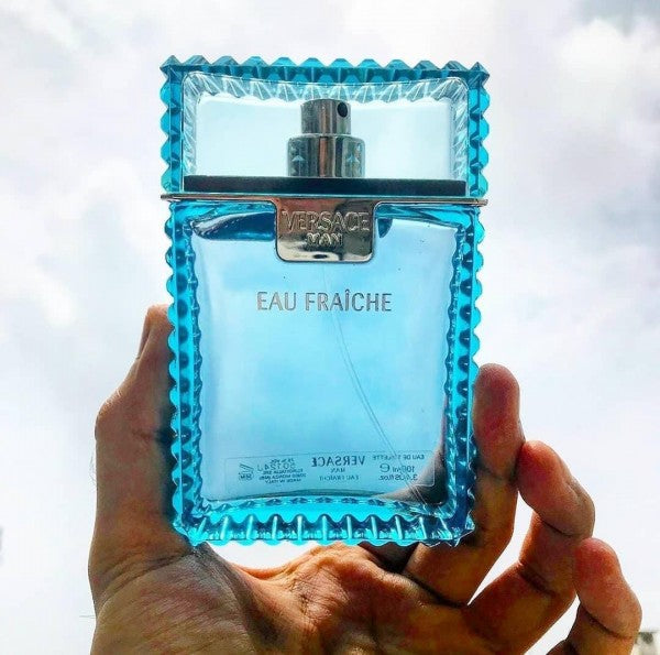 Versace Eau Fraiche Men's Fresh Aquatic Woody Scent 3.4 Fl Oz