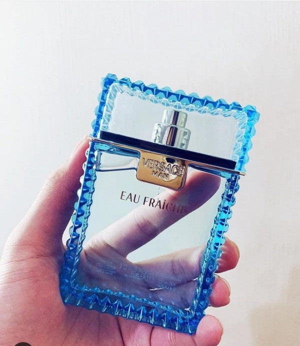 Versace Eau Fraiche Men's Fresh Aquatic Woody Scent 3.4 Fl Oz