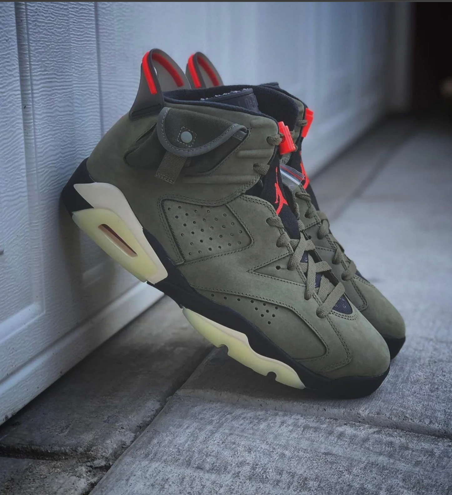 Air Jordan 6 Travis Scott “Olive Green”