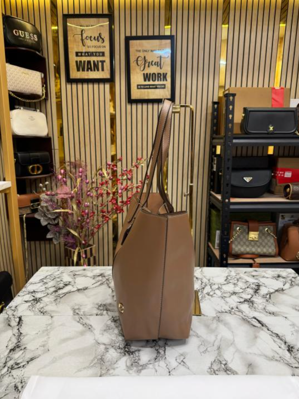 Coach North Leather Tote Bag Premium