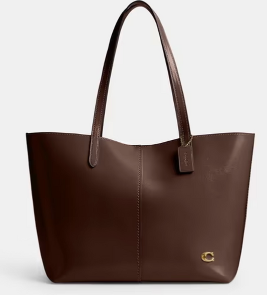 Coach North Leather Tote Bag Premium