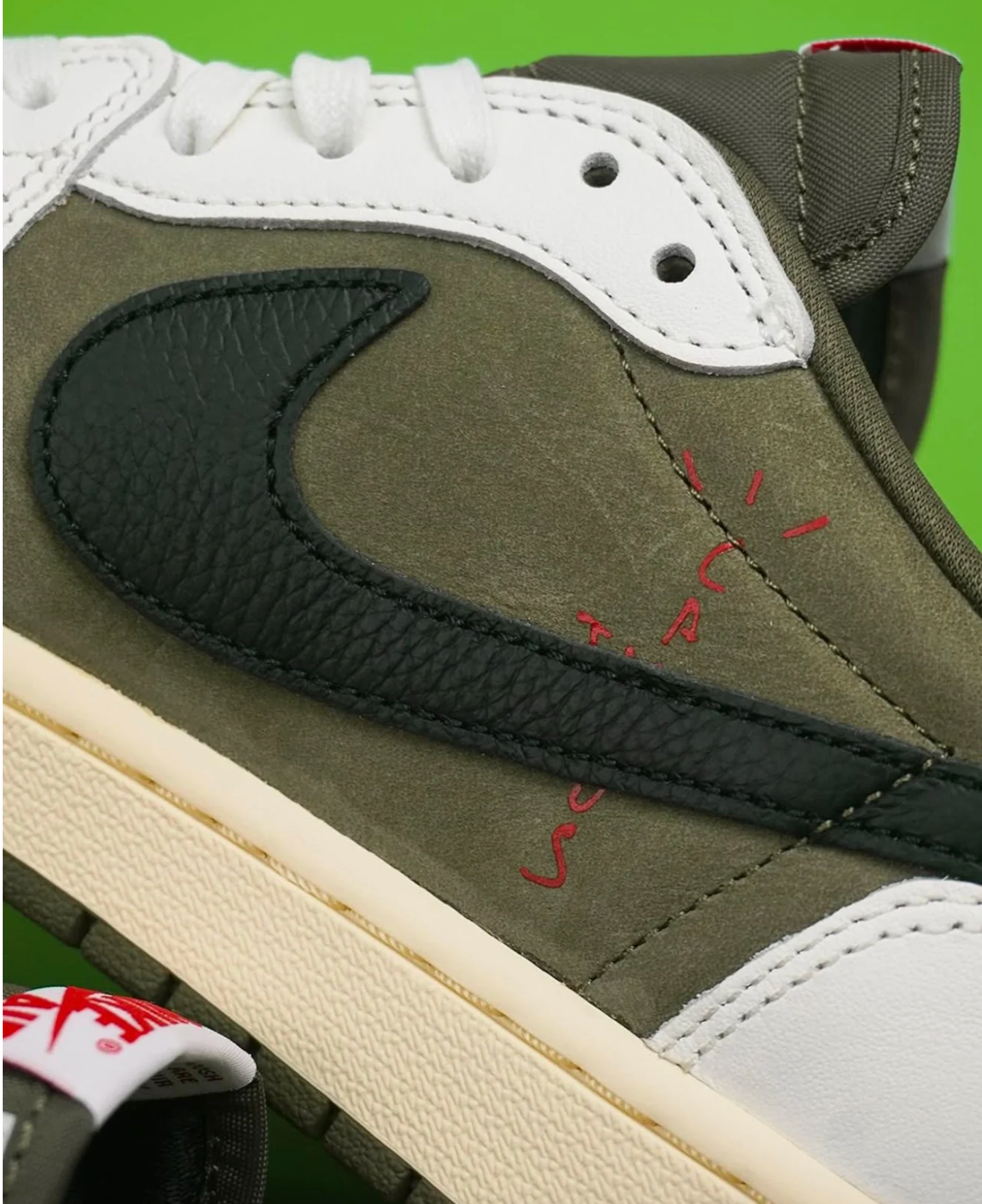 Air Jordan 1 Travis Scott Medium Olive Sale price