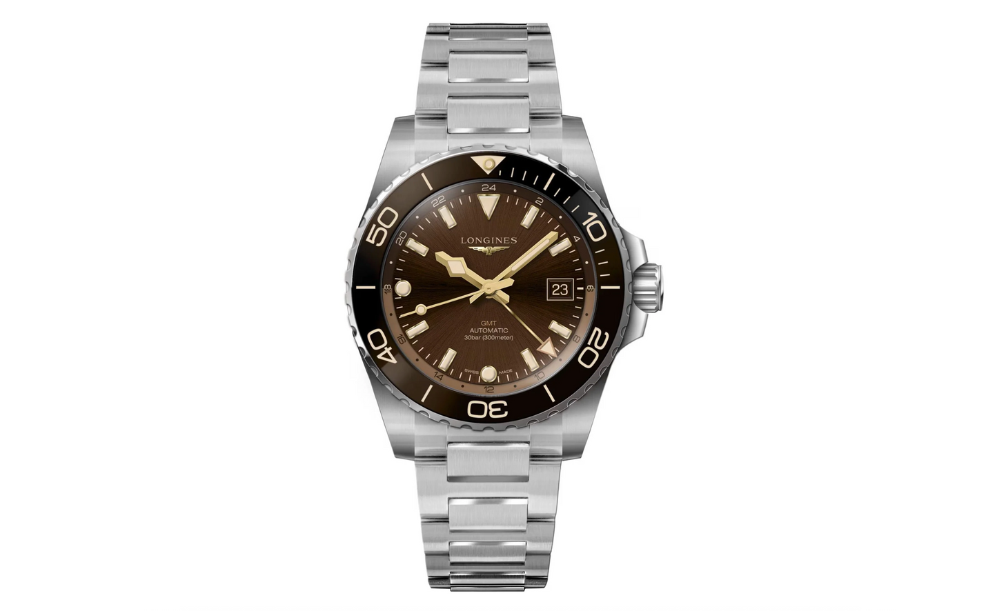 Longines HydroConquest GMT – UA Grade | Automatic Diver Watch