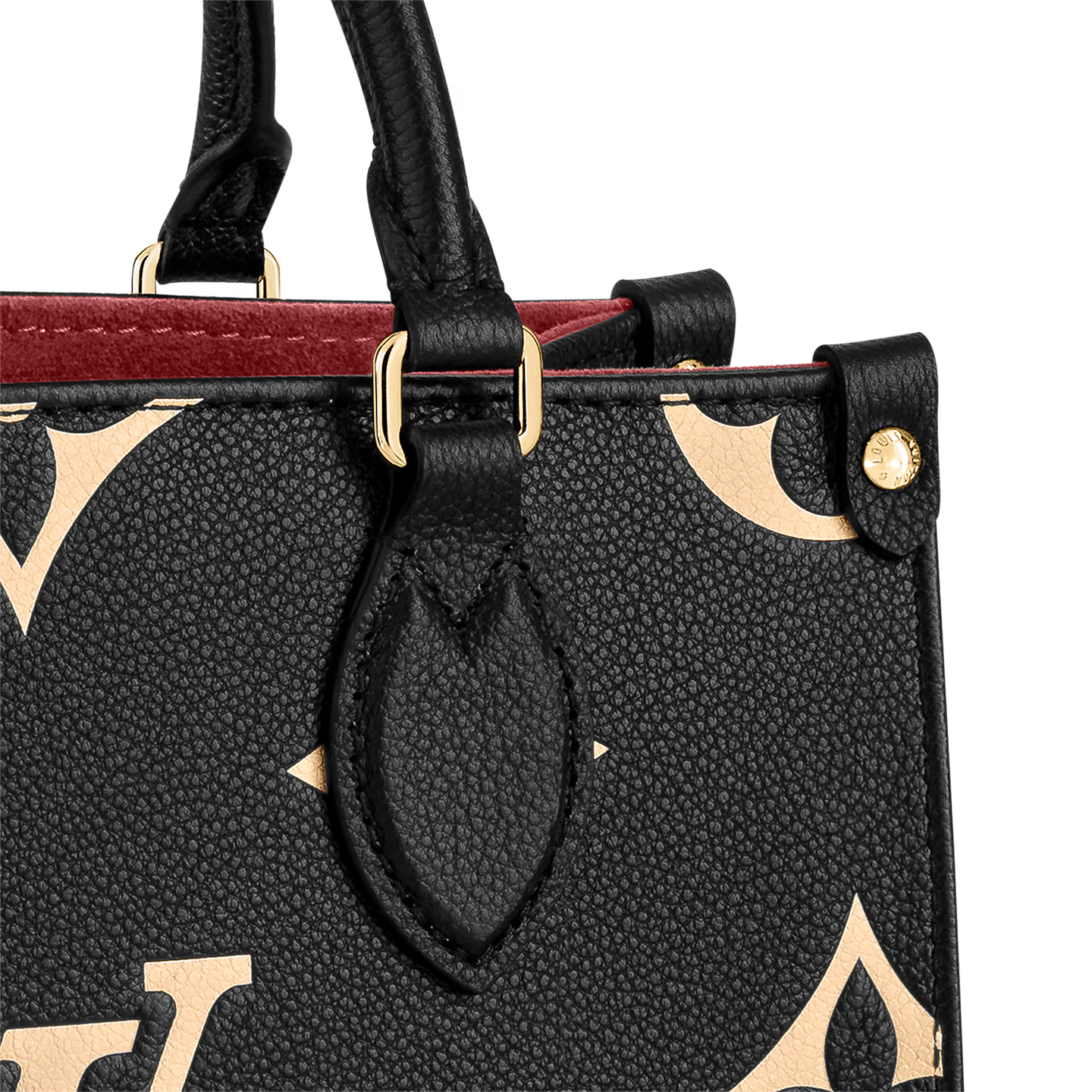 Louis Vuitton LV On The Go Monogram Leather Tote Bag With Dust Bag Large 585