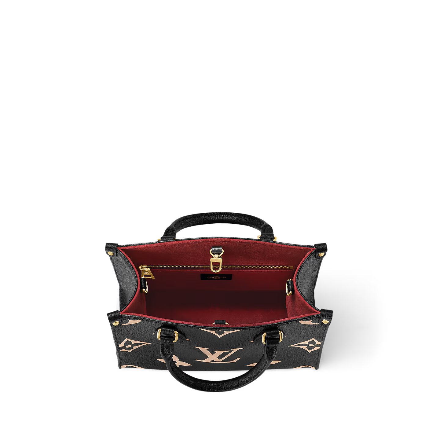 Louis Vuitton LV On The Go Monogram Leather Tote Bag With Dust Bag Large 585