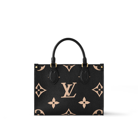 Louis Vuitton LV On The Go Monogram Leather Tote Bag With Dust Bag Large 585